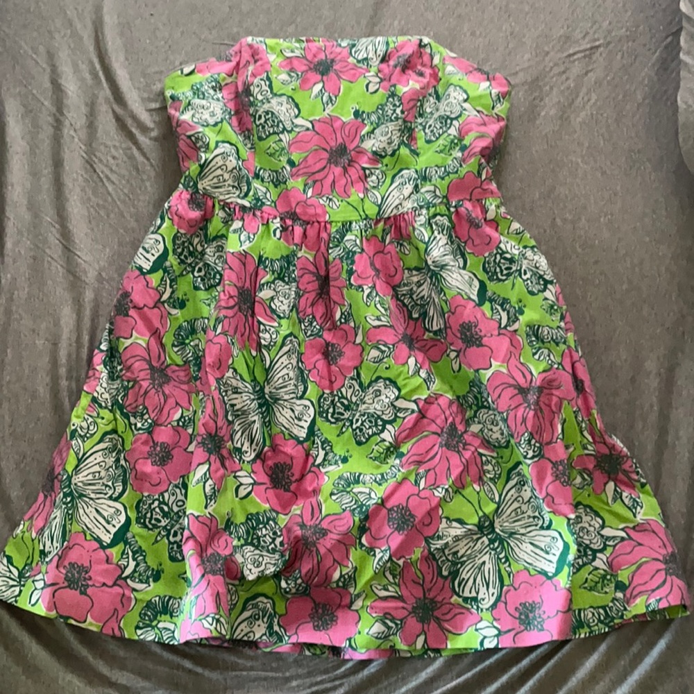 Lilly Pulitzer Strapless Dress